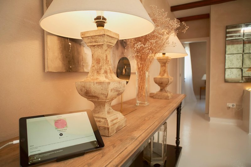 Mueble con Ipad