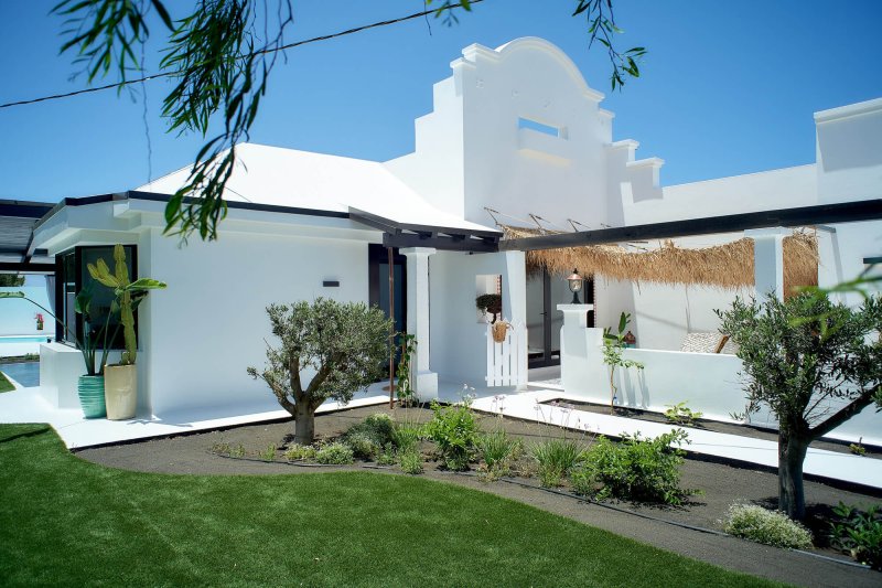Villa por la mañana